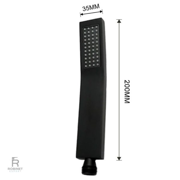 Fixation pour pommeau de douche offrant un jet relaxant