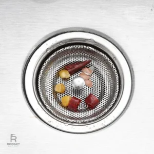 Bouchon en acier inoxydable pour collecteur d'évier