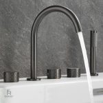 Mitigeur de bain avec commande facile