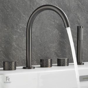 Mitigeur de bain avec commande facile