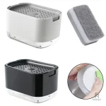 Solution pratique pour savon et liquide vaisselle