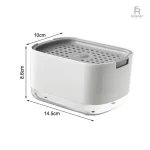 Distributeur de liquide pour un évier organisé