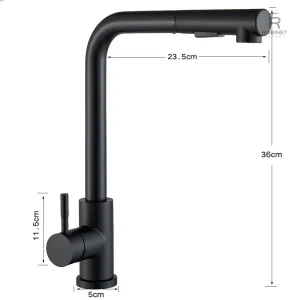 Douchette pour robinet cuisine, design moderne et durable