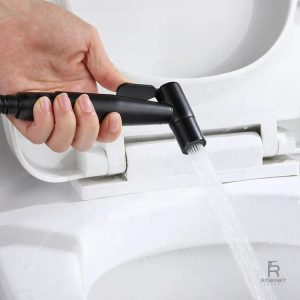 Douchette WC design en inox