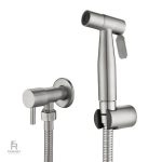 Douchette WC pratique en acier inoxydable