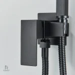 Mitigeur pour douchette WC hygiénique noir