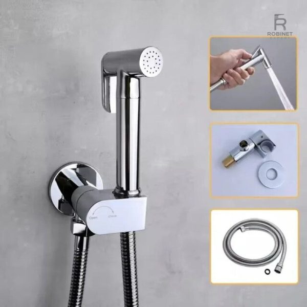 Douchette de nettoyage wc suspendue