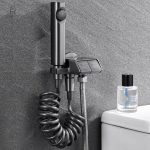 Douchette wc avec contrôle de la température pour sécurité