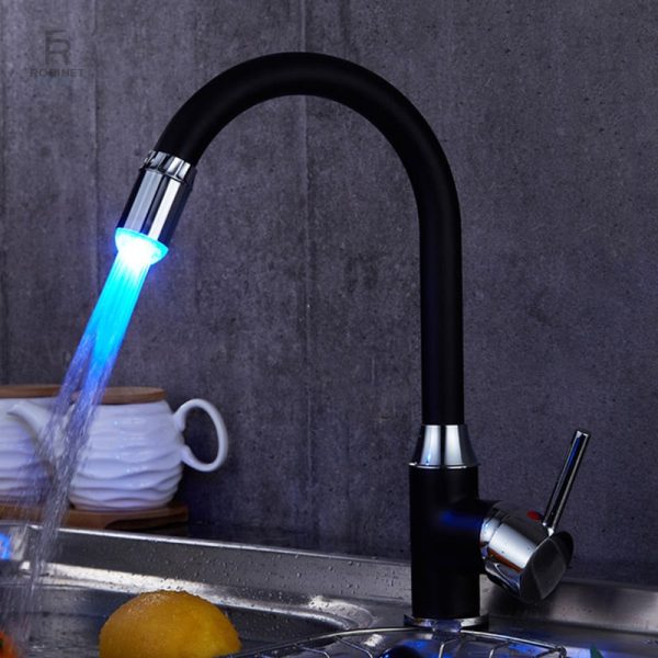 Robinet LED pour un effet visuel captivant