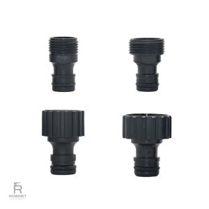 Embout Robinet 4 Pièces, accessoire pratique pour jardinage