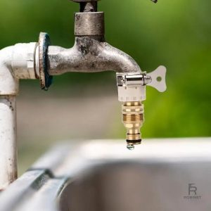 Embout Robinet Antique en métal au design vintage
