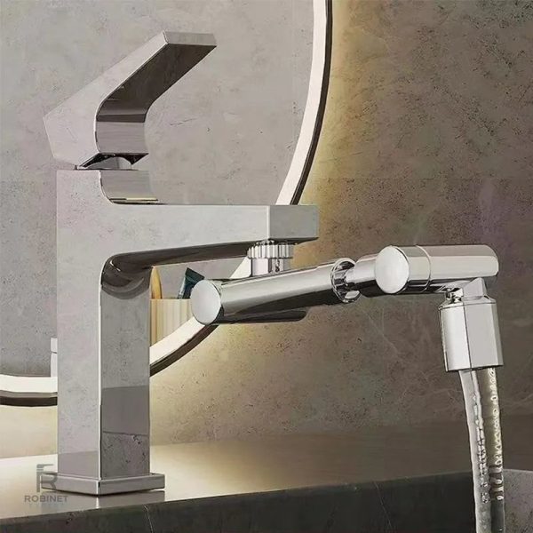 Accessoire pratique pour robinet avec installation facile