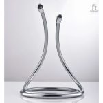Flexible de douche chromé, design moderne et durable