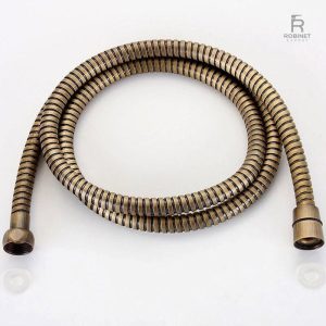 Flexible de douche rétro, design classique et fonctionnel