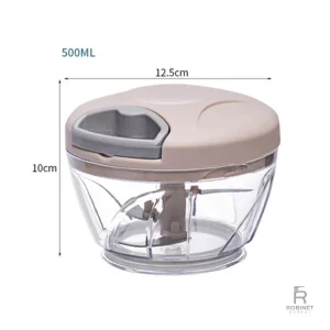 Accessoire de cuisine pour hacher efficacement les aliments