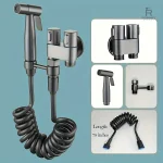 Kit de douchette pour salle de bain et toilettes