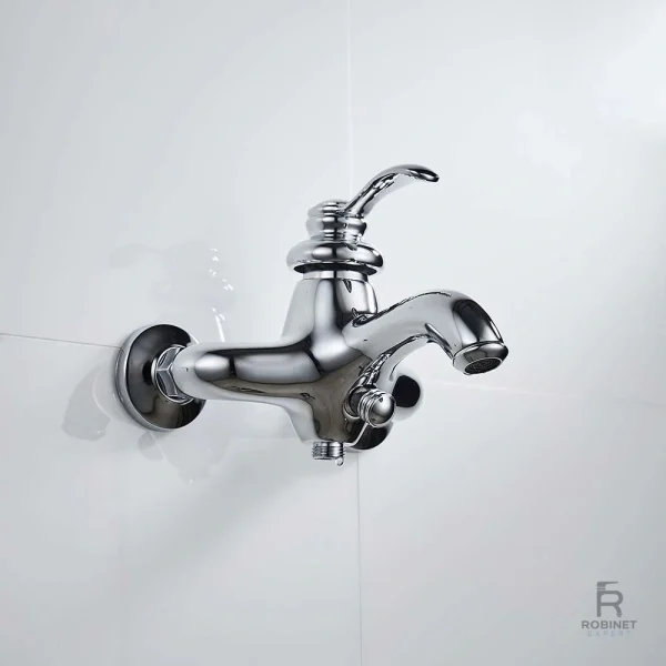 Robinet Douche Style Rétro élégant pour salle de bain