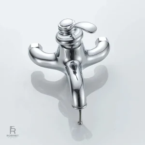 Design rétro du robinet de douche pour une touche vintage