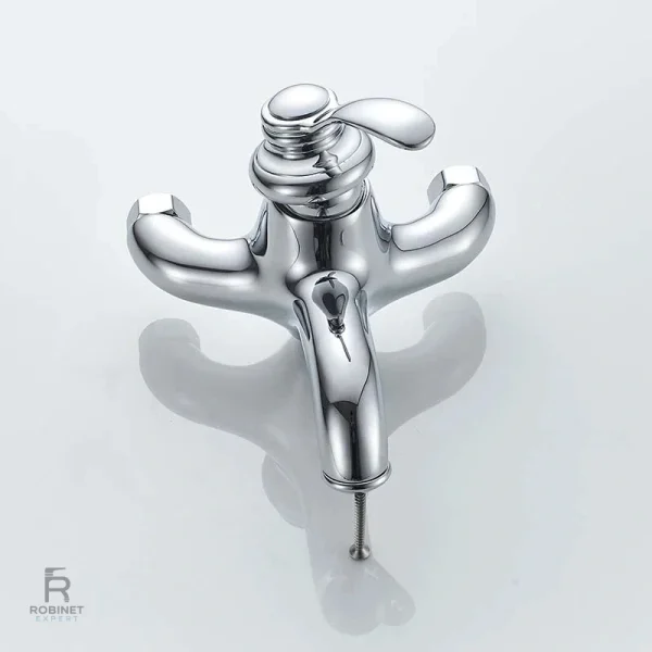 Design rétro du robinet de douche pour une touche vintage