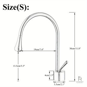 Mélangeur lavabo noir pour un style raffiné