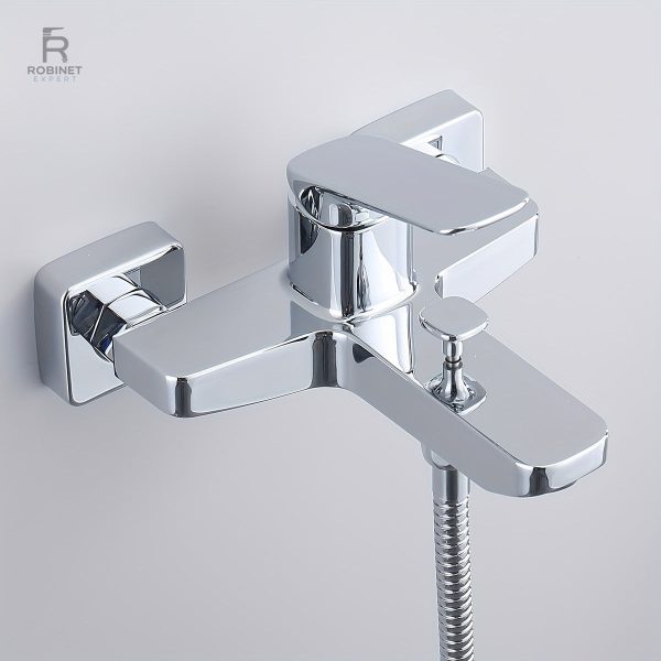 Design contemporain pour mitigeur de baignoire à une main