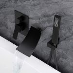 Mitigeur mural moderne pour baignoire