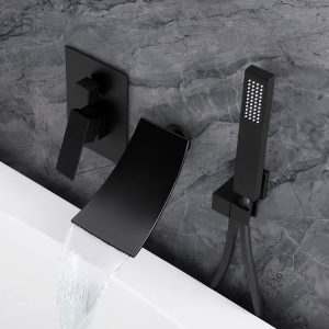 Mitigeur mural moderne pour baignoire