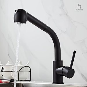 Mitigeur cuisine avec douchette extractible