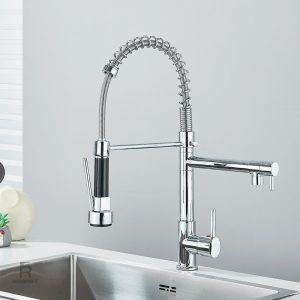 Mitigeur cuisine avec douchette extractible