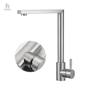 Mitigeur cuisine à long bec pour un usage pratique