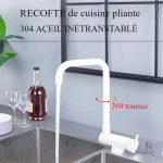 Robinet Rabattable pratique pour cuisine compacte