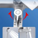 Robinet de baignoire moderne en inox