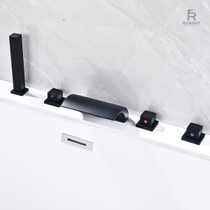 Mitigeur de baignoire LED moderne et élégant