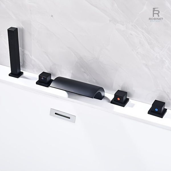 Mitigeur de baignoire LED moderne et élégant