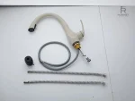 Mitigeur pratique pour cuisine avec col de cygne
