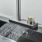 Robinet de cuisine monocommande pratique et ergonomique