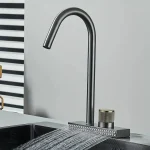 Mitigeur de cuisine avec un contrôle de température simple
