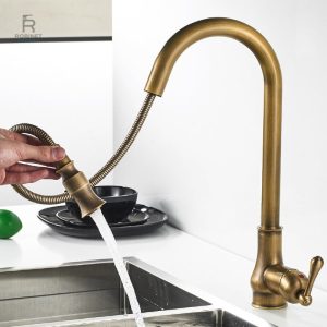 Mitigeur vintage élégant pour un style rétro en cuisine