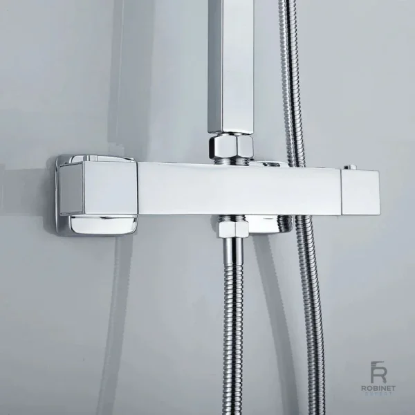 mitigeur-de-douche-thermostatique-1 Mitigeur de douche thermostatique moderne pour salle de bain