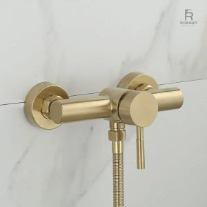 Mitigeur douche en laiton pour salle de bain moderne