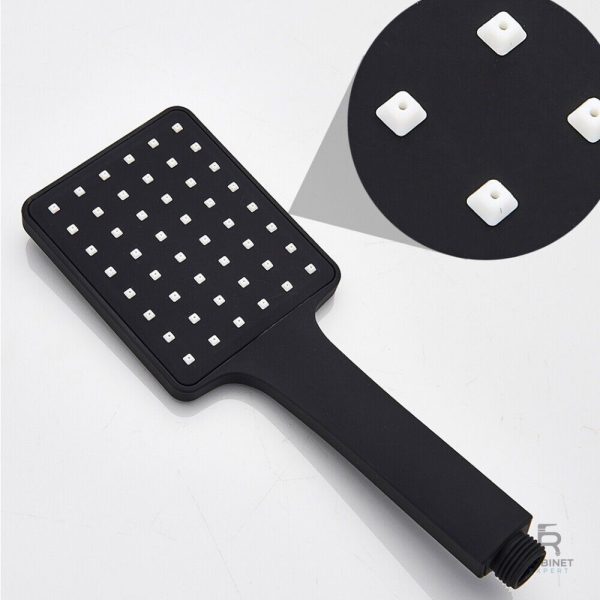 Robinet de douche design en noir mat
