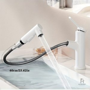 Mitigeur lavabo au design compact et élégant