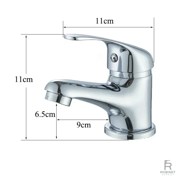 Mitigeur lavabo pour une installation simple