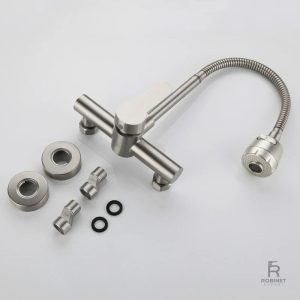 Mitigeur cuisine avec robinet pivotant