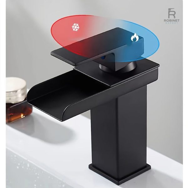 Robinet de salle de bain à finition soignée
