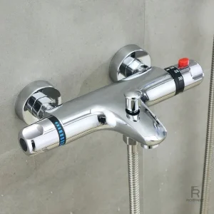 Mitigeur thermostatique baignoire 2 trous