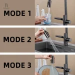 Mitigeur design en laiton pour éviers