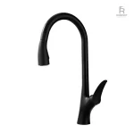 Mitigeur cuisine design noir pour un style moderne