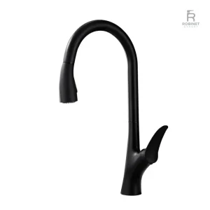 Mitigeur cuisine design noir pour un style moderne
