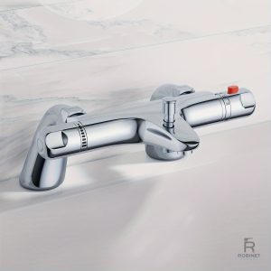 Mitigeur thermostatique douche moderne pour salle de bain